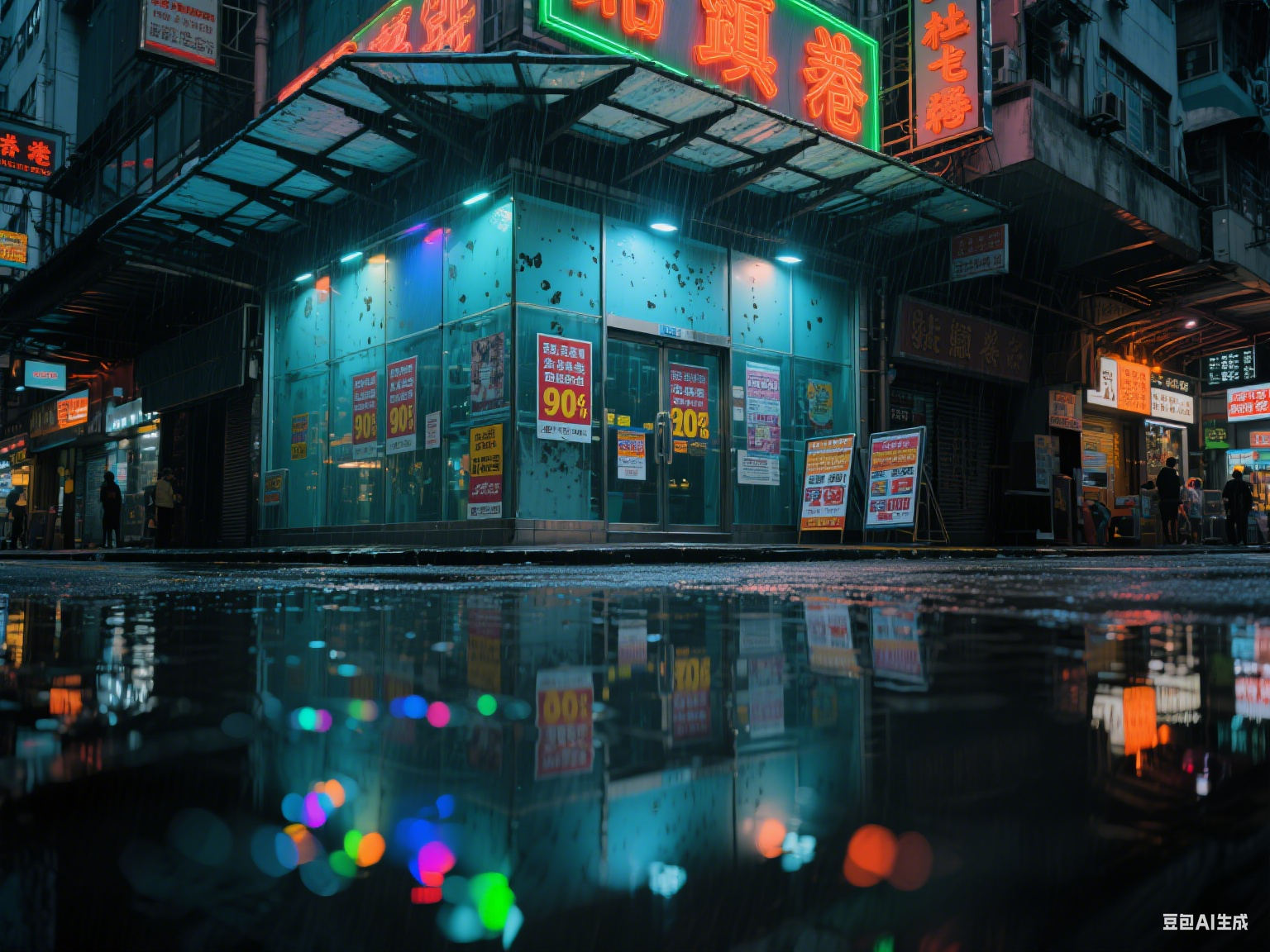 地舖門面棚架